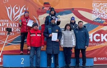 Наши биатлонисты завоевали первые медали на IV зимней Спартакиаде молодежи России