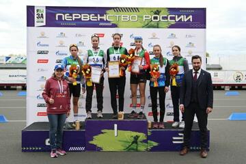 Шадрина Виолетта стала победительницей Первенства России по летнему биатлону