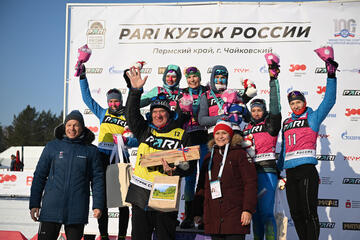Наши биатлонисты стали призерами 6 этапа Кубка России.