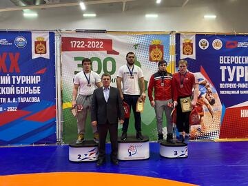 В минувшие выходные прошёл Всероссийский турнир по греко-римской борьбе посвященный памяти Анатолия Александровича Тарасова.