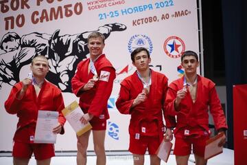 Спортсмен УОР№1 стал призером на Кубке России по самбо