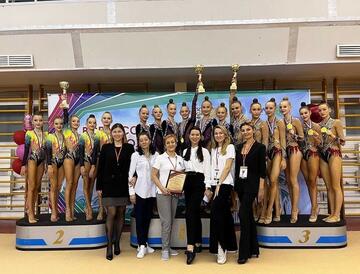 В Екатеринбурге с 13 по 18 ноября прошли Всероссийские соревнования по художественной гимнастике