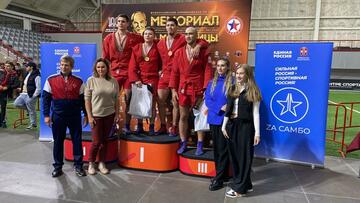 Самбисты УОР№1 стали победителями и призерами Всероссийских соревнований