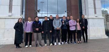 Студенты выпускных групп посетили Законодательное Собрание Свердловской области