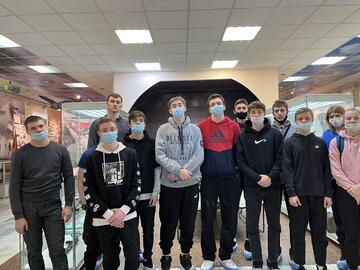 Спортсмены училища посетили музей ВДВ «Крылатая гвардия»